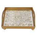 Manta Gold 12" Square Tray